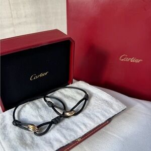 Cartier Black and Gold Women's trinity Bracelets